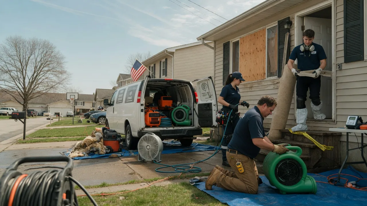 Water Damage Restoration in Defiance, OH near me